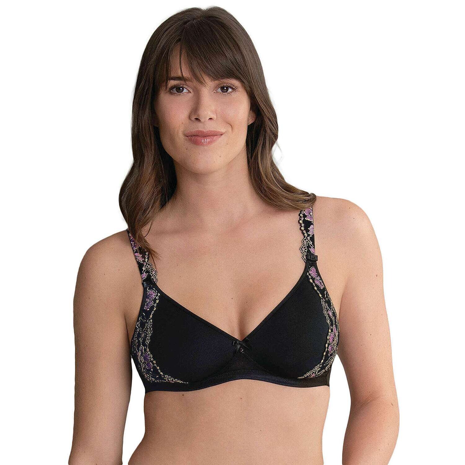 Anita Colette Spacer BH zonder Beugel  001 Zwart 5250
