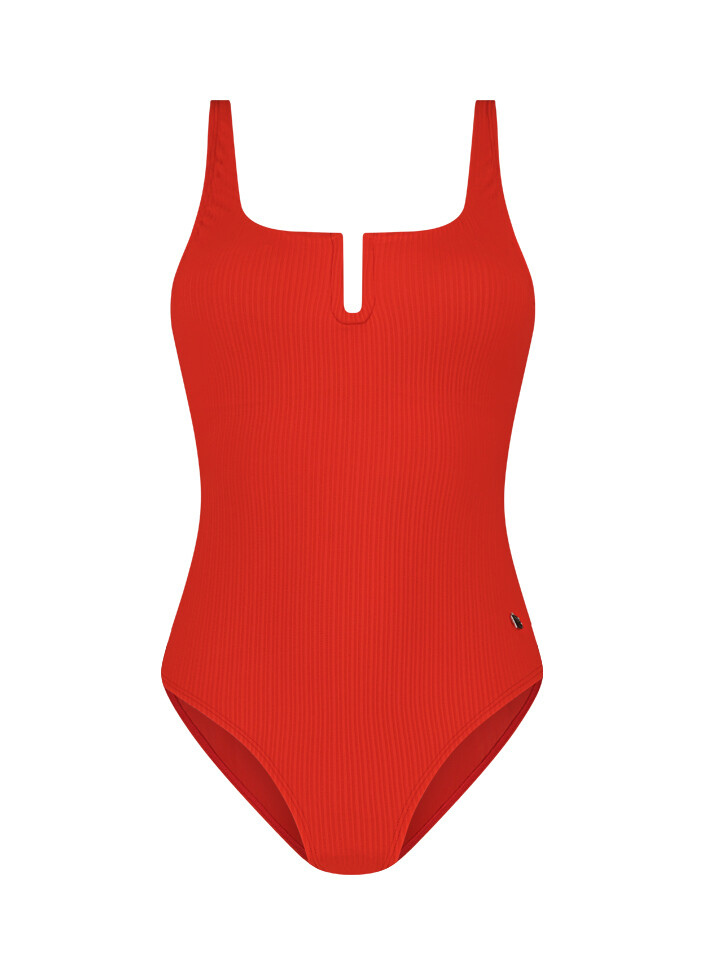 Beachlife Fiery Red Badpak Padded 475 BSW302C475