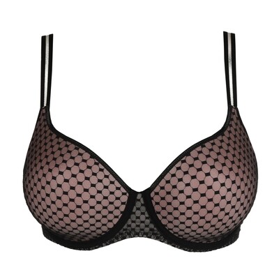 Prima Donna Twist Glass Beach Voorgevormde BH Hartvorm ZWA Zwart 0242350