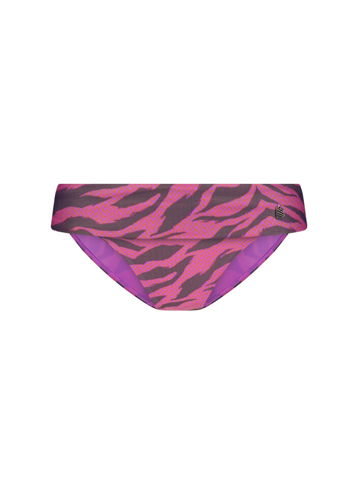 Beachlife 201A - Zigzag Zebra mid waist bottom 576 BSW201A576