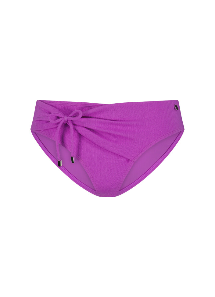 Beachlife 202A - Purple Flash mid waist bottom 574 BSW202A574