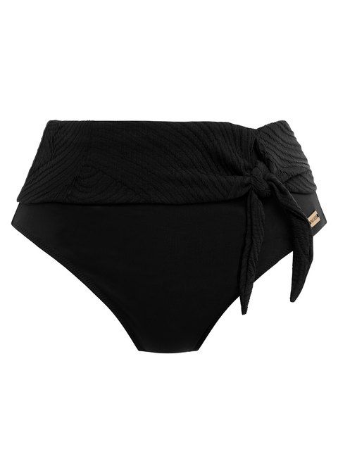 Fantasie swimwear OTTAWA HIGH WAIST BIKINI BRIEF BLK FS6497