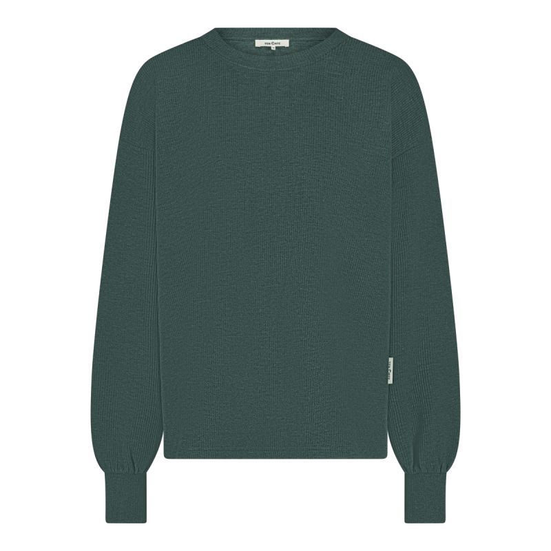 Ten Cate homewear sweater soft green 60242