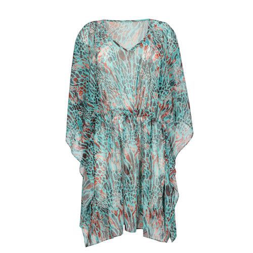 Prima Donna Swim Riyad Caftan Turquoise Seas 4012884