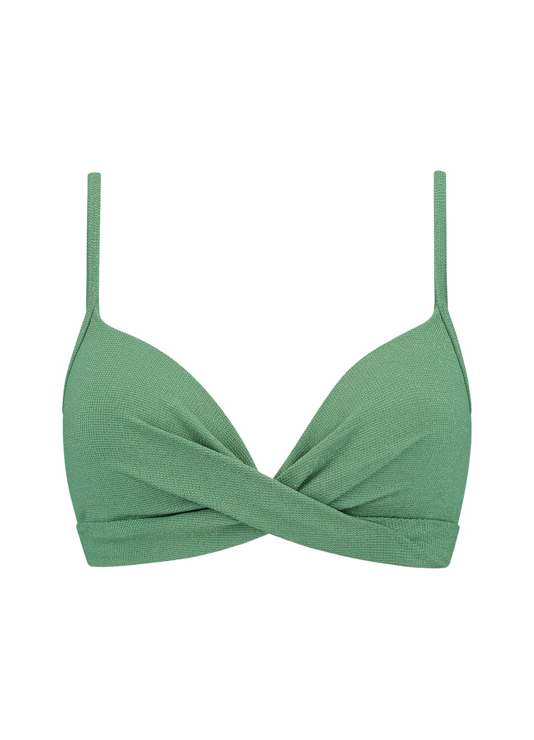 Beachlife Green Shimmer Bikinitop Padded Wired 106B BSW106B731