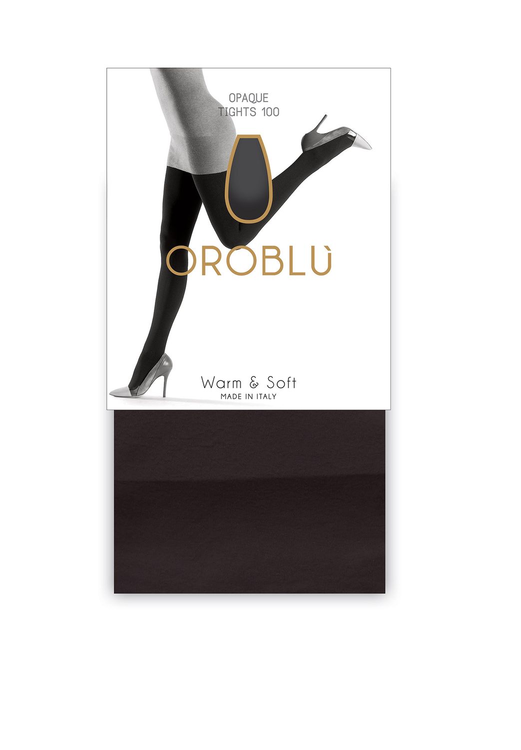 Oroblu Warm &amp; Soft 100 Panty 9999 Black VOBC01365