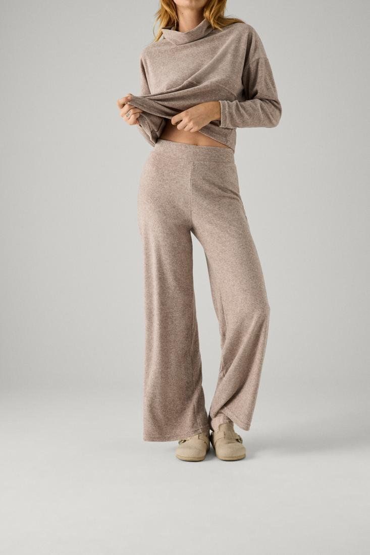 Ysabel Mora Pantalon Melange Brown 70645