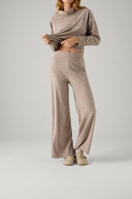 Ysabel Mora Pantalon Melange Brown 70645