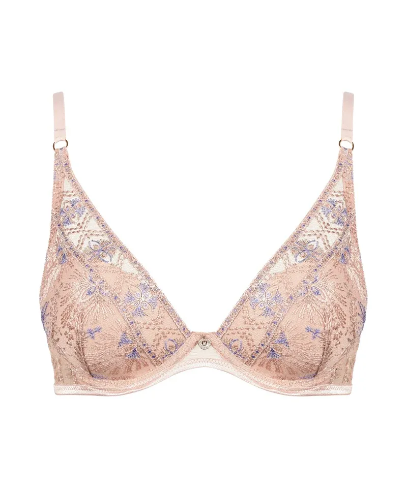 Aubade Sound of Heart Voorgevormde BH Plunge Lavender Aura 4CN81
