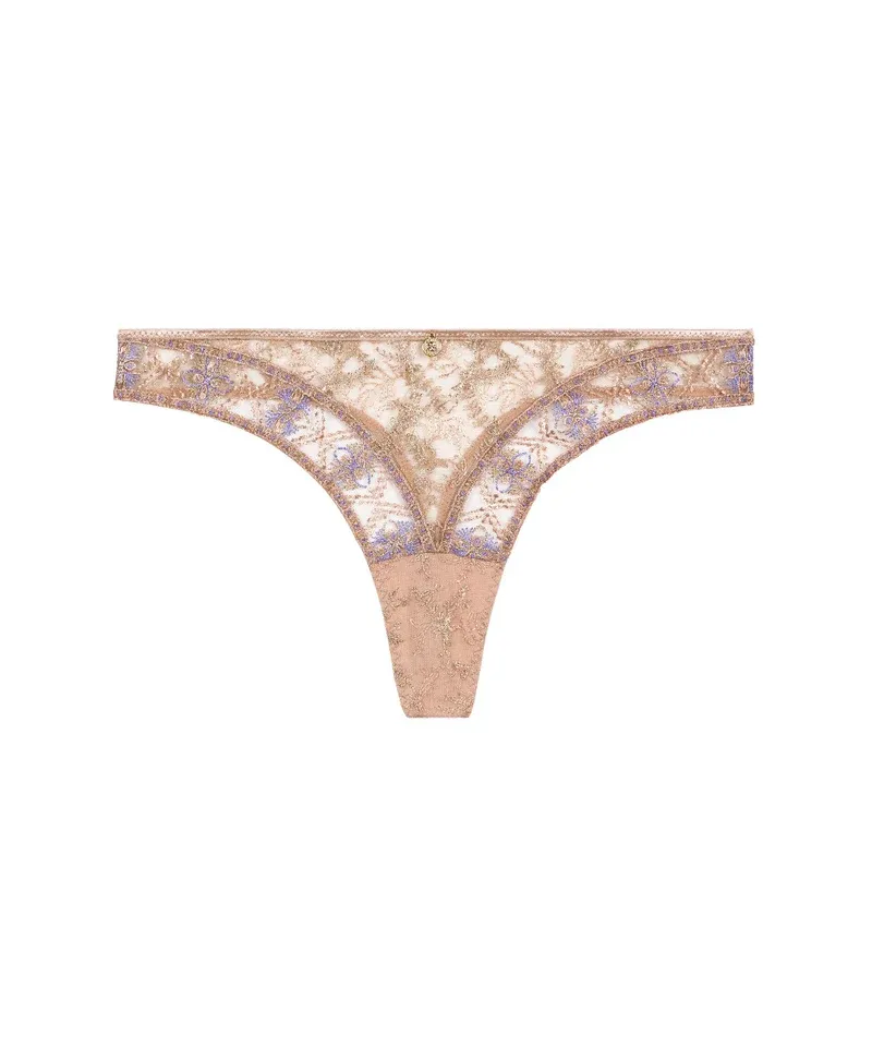 Aubade Sound of Heart Tanga String Lavender Aura  4C26