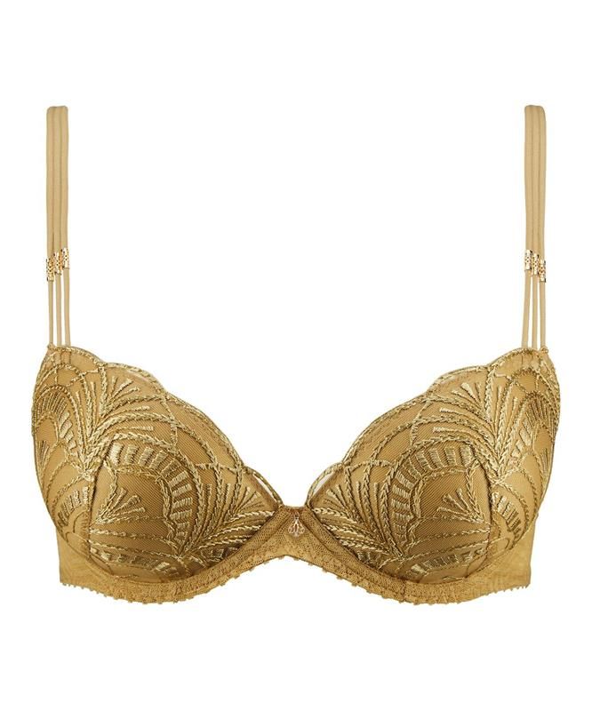 Aubade Ethnic Vibe Voorgevormde BH Plunge  Sublime Bronze 2BN08