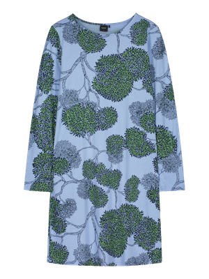 Nanso Tuomi Ladies Big Shirt Lange Mouw 2610 Blue NA-01-28691
