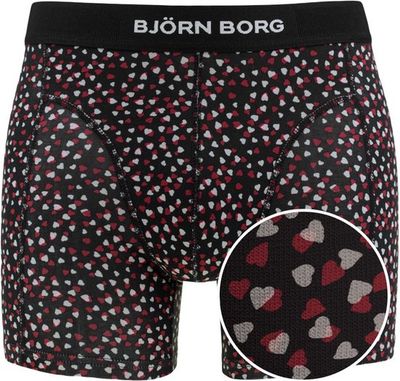 Bjorn Borg Premium Cotton Stretch 1 pack boxershorts Hearts 10003699