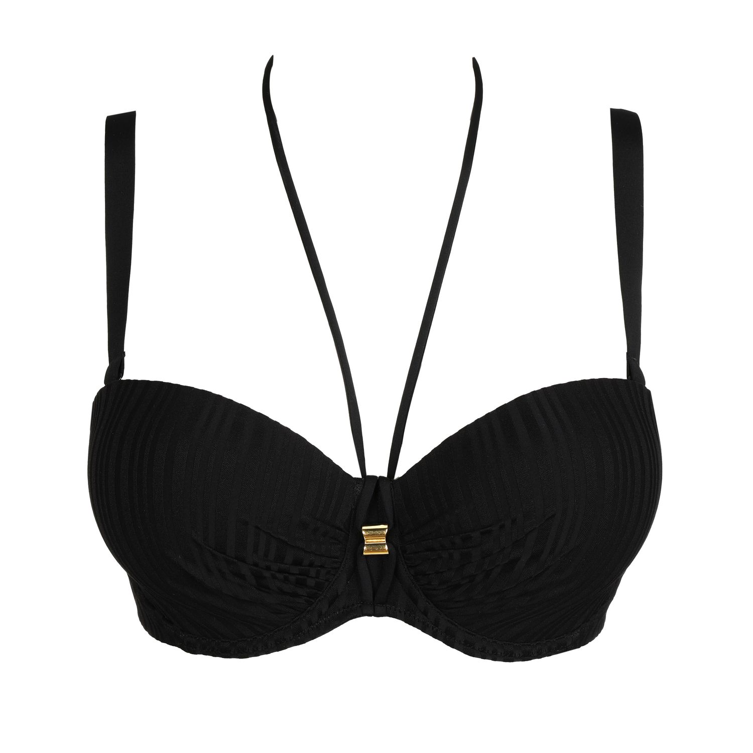 Prima Donna Swim Kiruna Voorgevormde Bikinitop Strapless Zwart 4012917