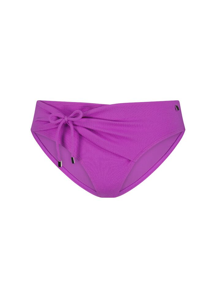 Beachlife 202A - Purple Flash mid waist bottom Purple Flash BSW202A574