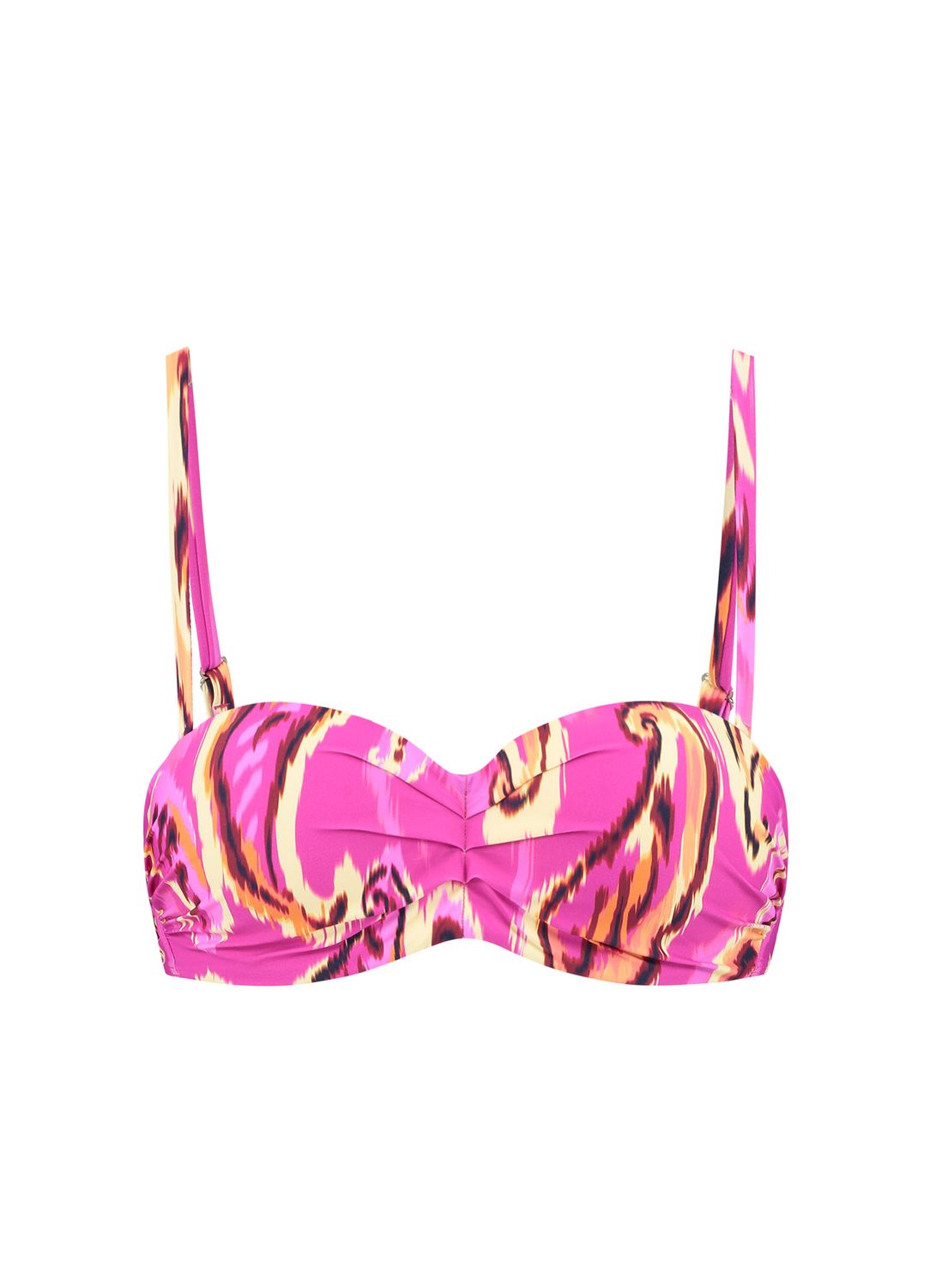 Cyell Popping Paisley Padded Wired Bikinitop Strapeless Popping Paisley CSW117D205