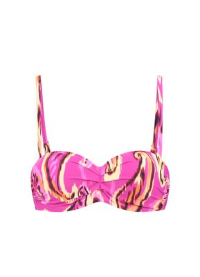 Cyell Popping Paisley Padded Wired Bikinitop Strapeless Popping Paisley CSW117D205