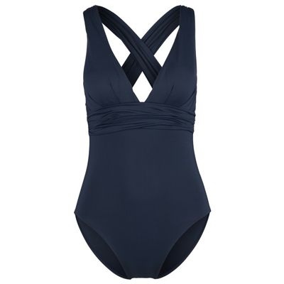 Seafolly Cross Back One Piece True Navy 10950-942