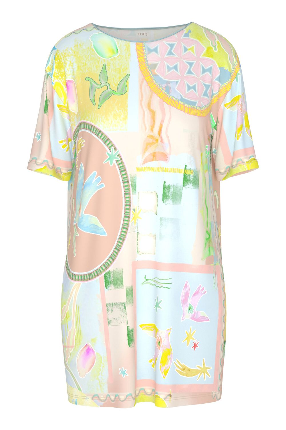 Mey big shirt short sleeve breezy blue 1230127