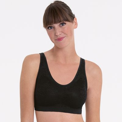 Anita Prothesebralette:Essential Lace scha zwart 4700X