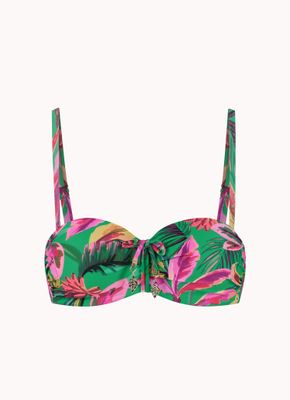 Cyell 117A - Floral Forest padded wired to Floral Forest CSW117A702