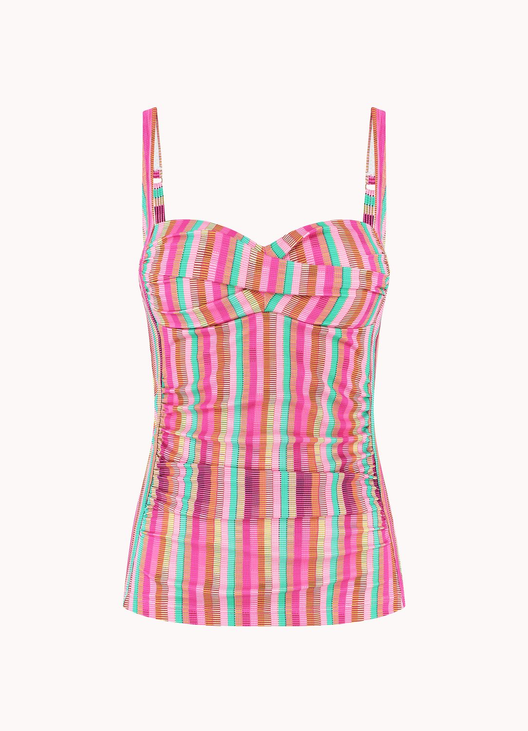 Cyell 156A - Tropical Lines padded tankini Tropical Lines CSW156A207