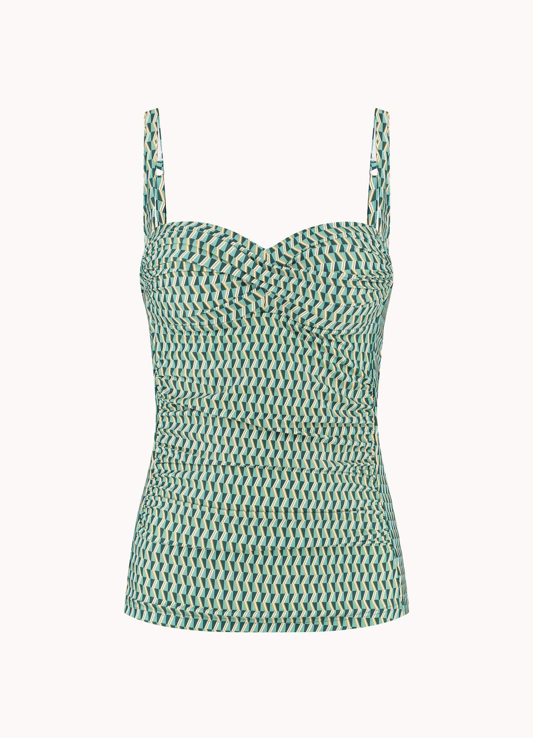 Cyell 156A - Groovy Graphic padded tankini Groovy Graphic CSW156A705