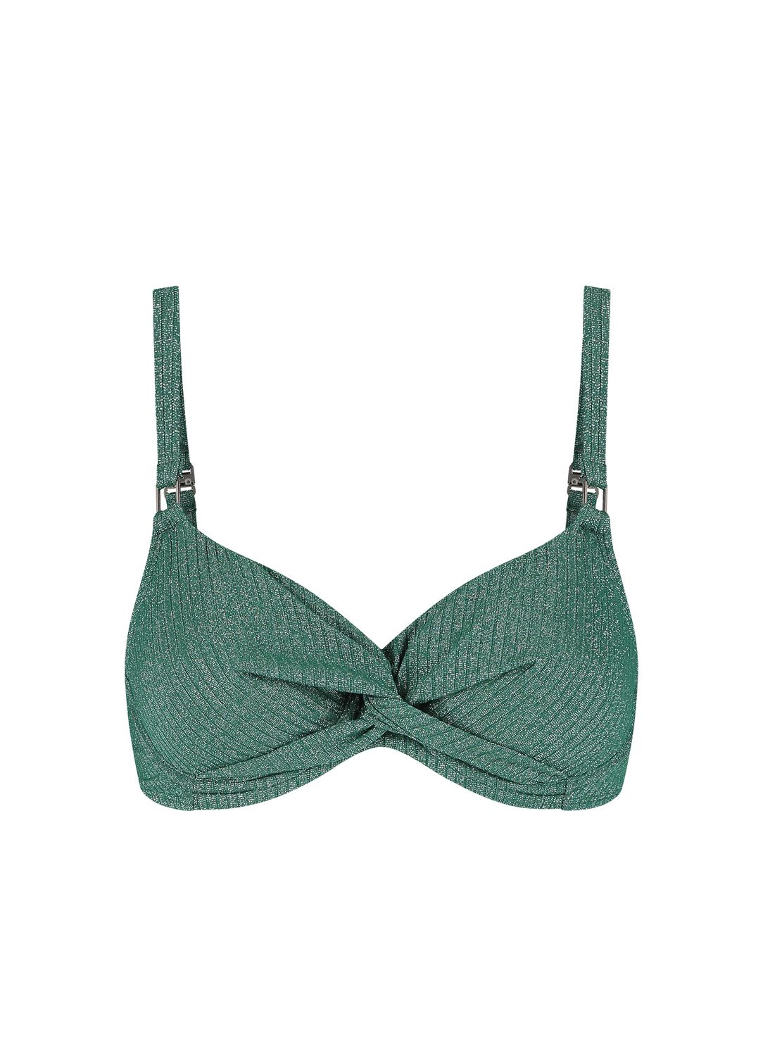 Beachlife 108B - Green Glitter wired top Green Glitter BSW108B751