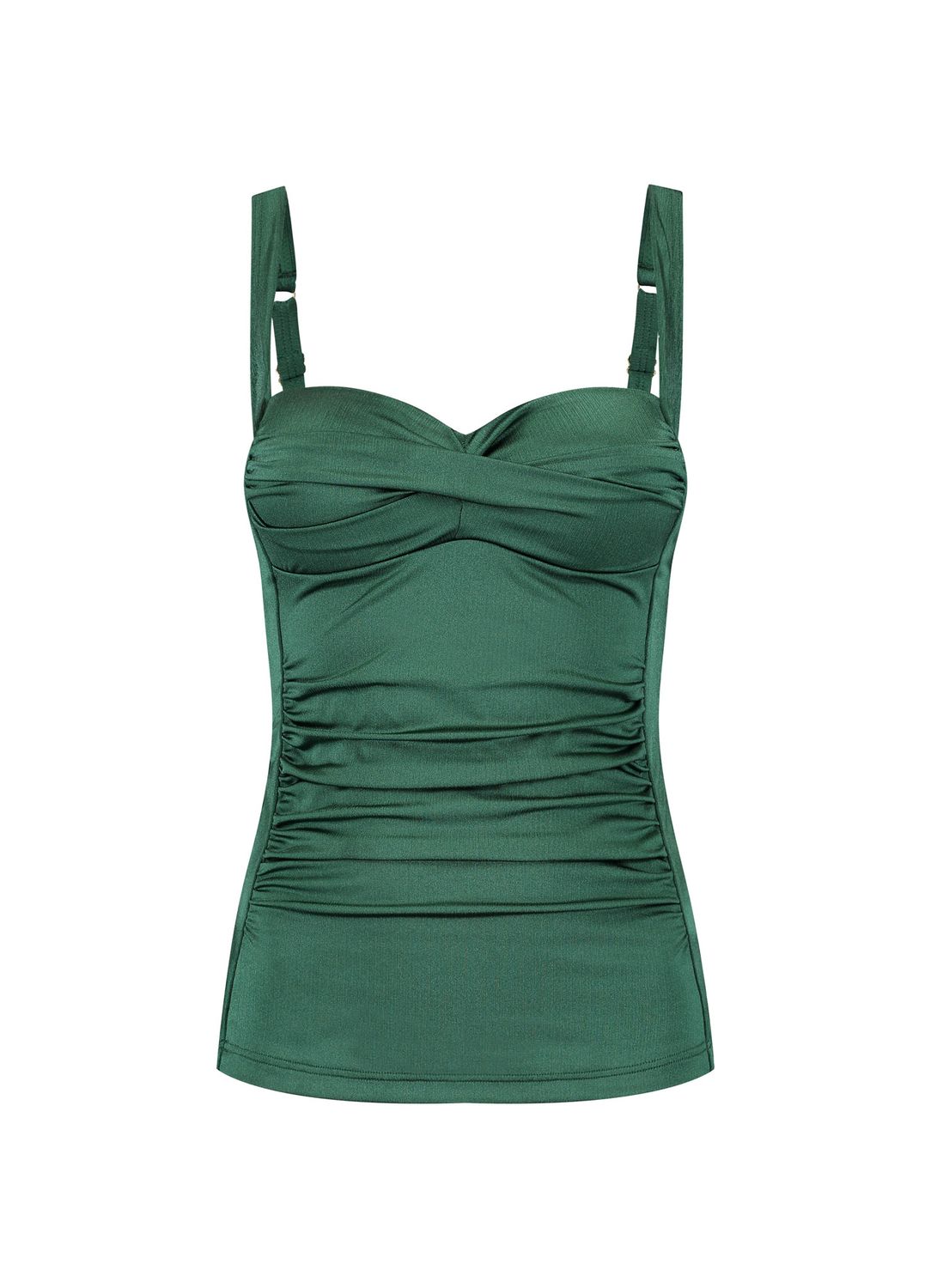 Cyell 156A - Treasure Green padded tankini Treasure Green CSW156A710