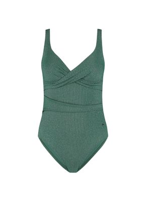 Beachlife 303A - Green Glitter padded swimsuit Green Glitter BSW303A751
