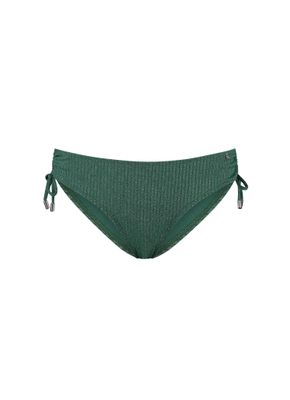 Beachlife 205A - Green Glitter mid waist botto Green Glitter BSW205A751