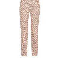 Ringella Lange Hose im floralen Ornament-Des light red 6251516