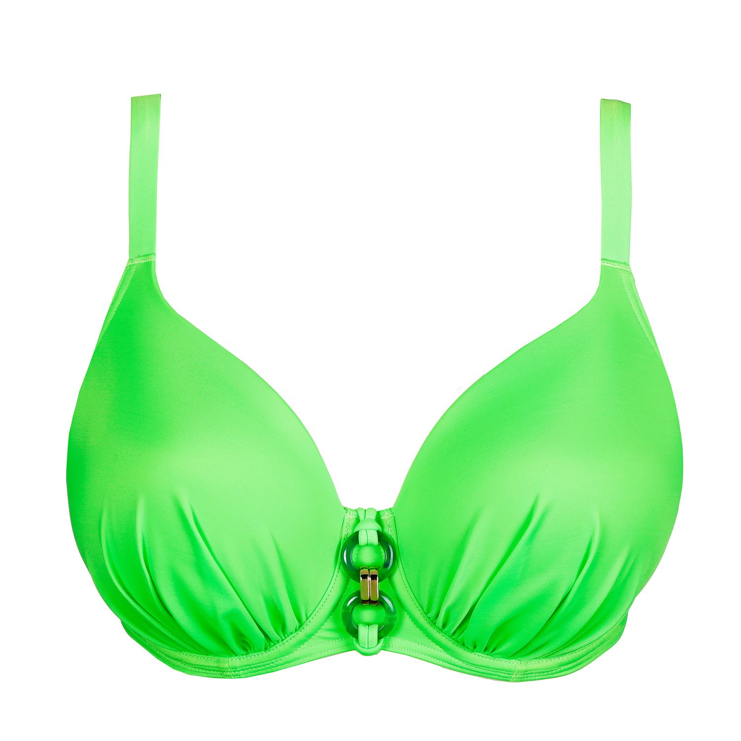 Prima Donna bikini top PrimaDonna Swim Pilon Neon Lime 4014214