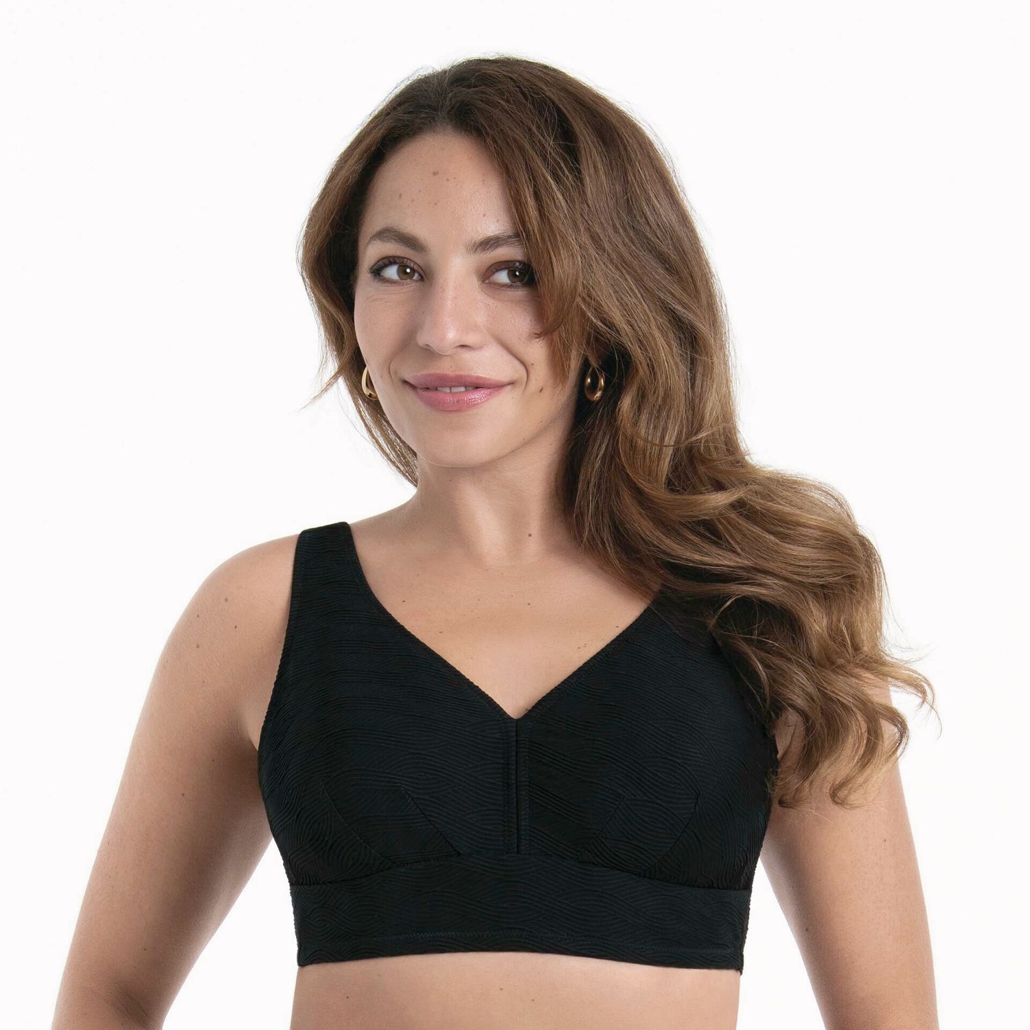 Anita Bikini top Style Essential Top black 8414-1