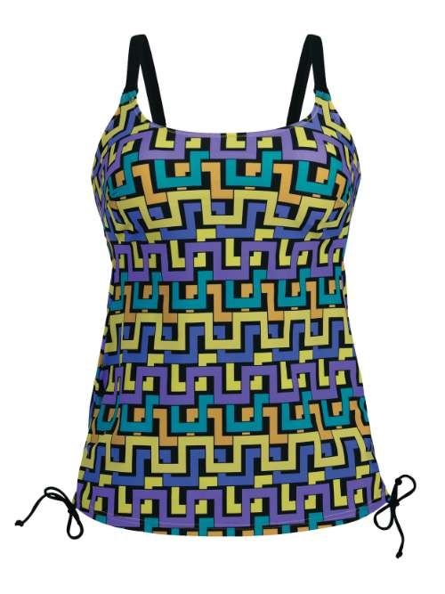 Anita Tankini top Style Yara Top multi colour 8488-1