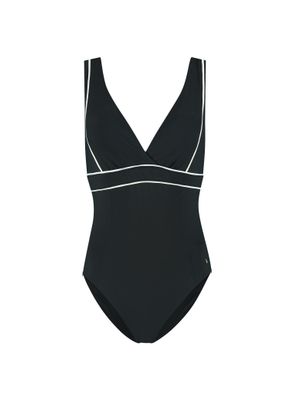Beachlife 301C - Vanilla &amp; Black padded swimsu Vanilla &amp; Black BSW301C973