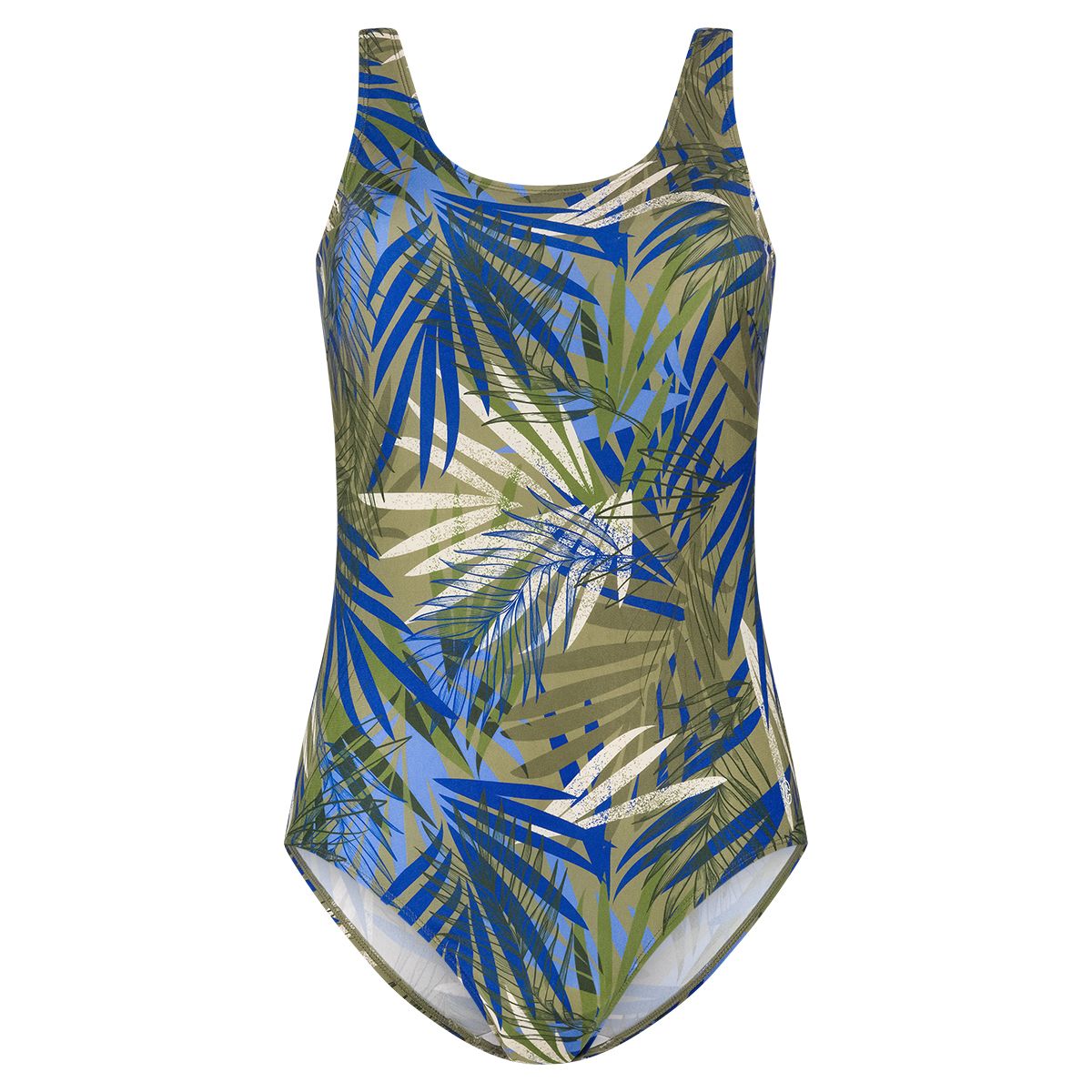 Ten Cate Swimsuit  soft cup botanical leaves green 60651