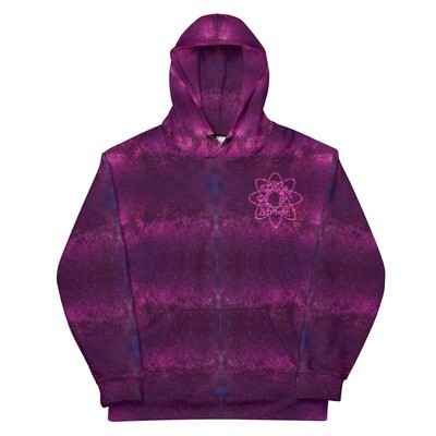 Particle Pink Galaxy Hoodie