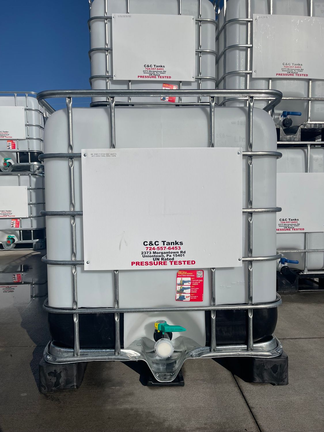 Food Grade Intermediate Bulk Containers  (IBC)