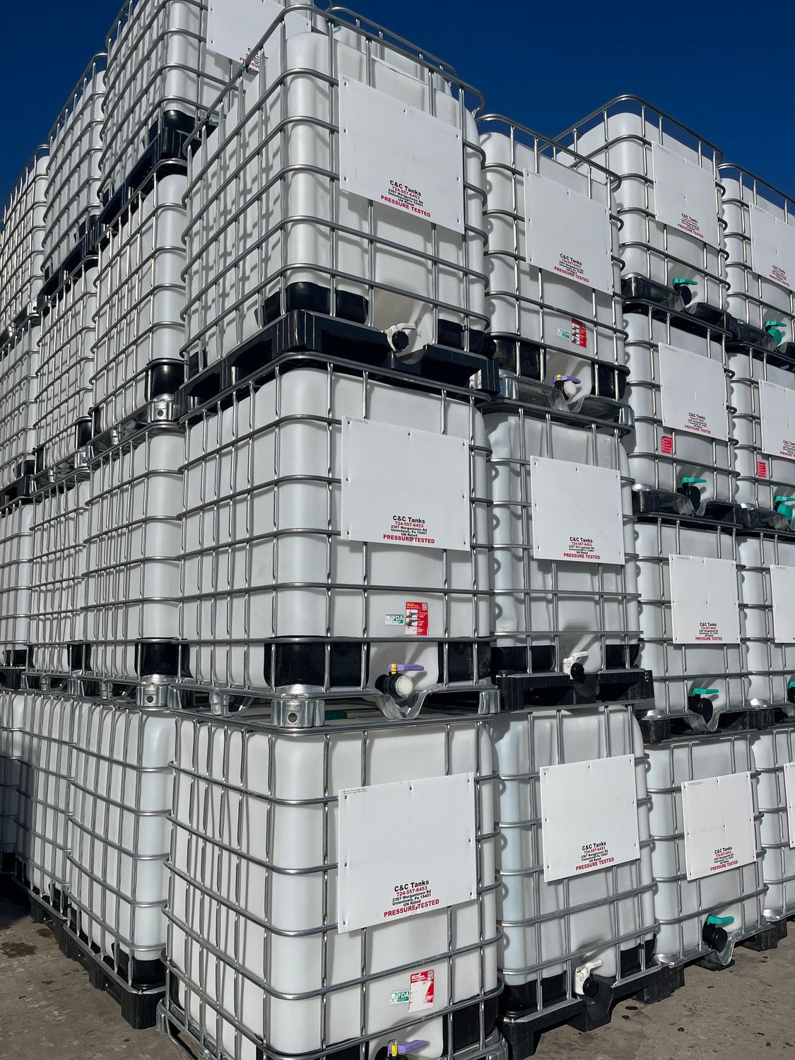 Refurbished 330 Gallon IBC Tanks (LIMITED SUPPLY - Call before purchasing to ensure inventory)