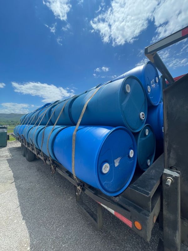 55 gallon- Plastic Drums