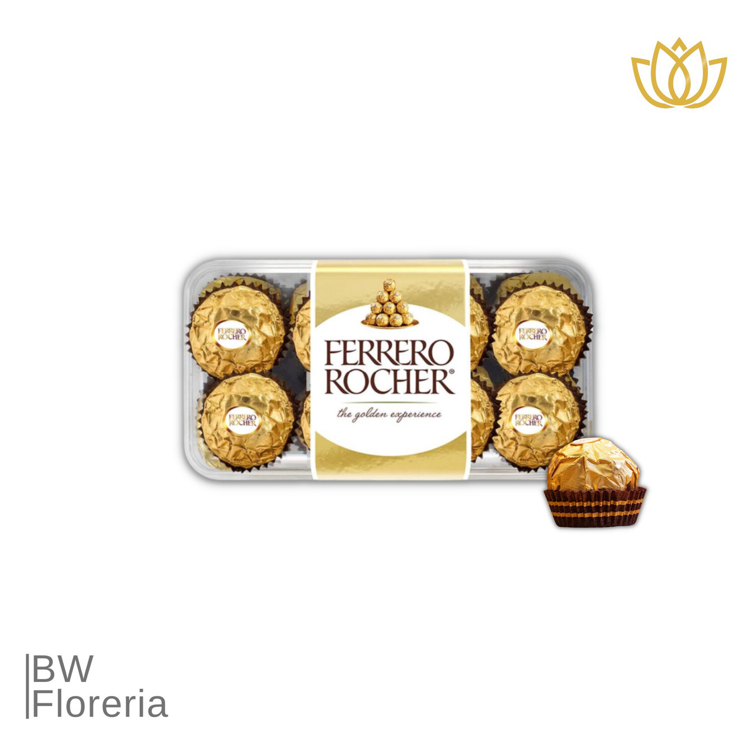 Chocolates ferrero rocher 16 pzas.