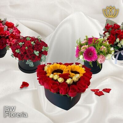CAJAS CON FLORES 🎁