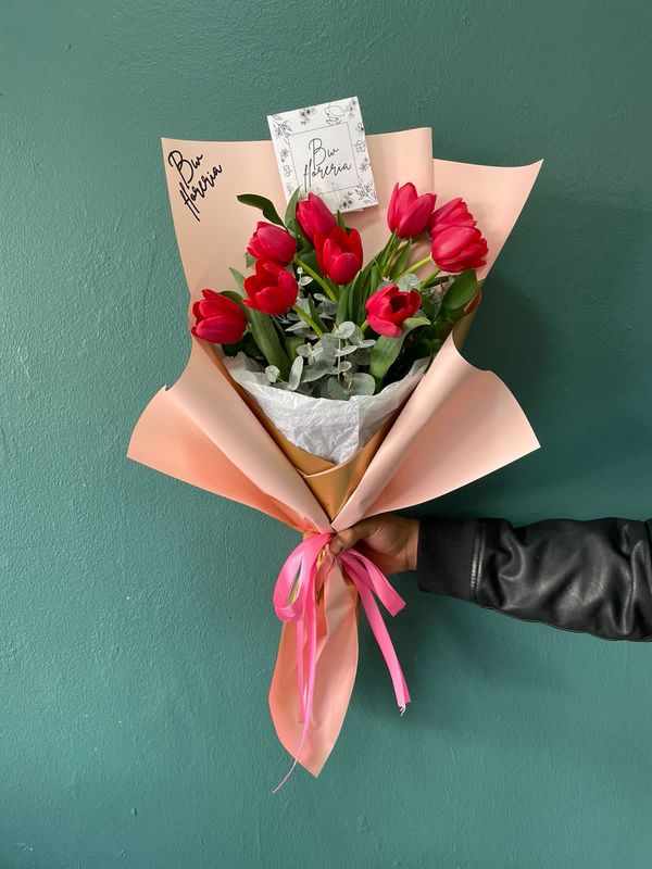 Tulipanes rojos 💌