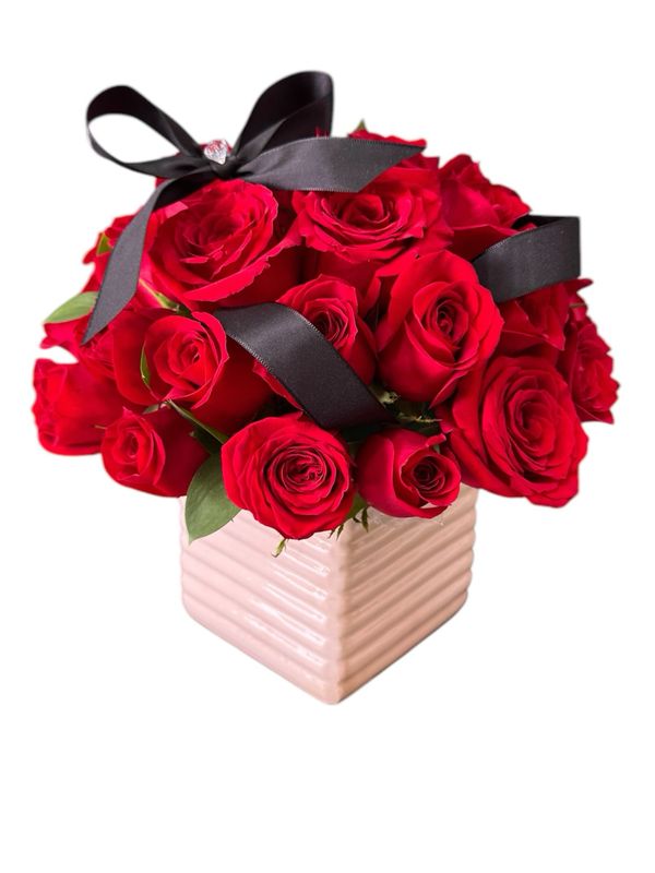 Box flower red