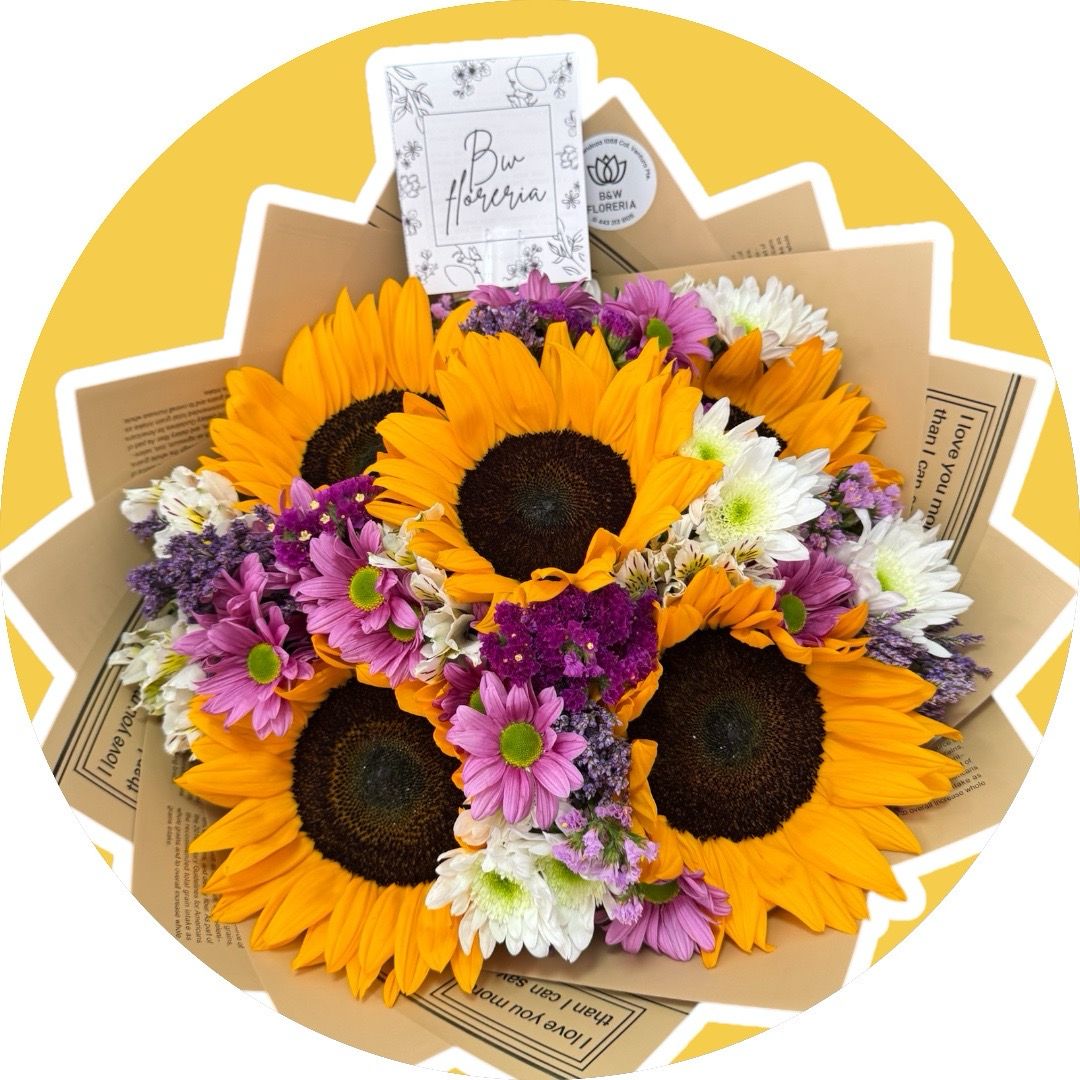 BOUQUET FOLCLOR DE GIRASOLES
