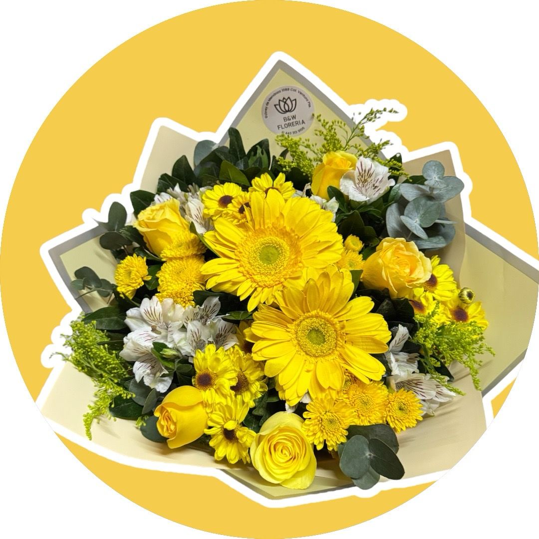 BOUQUET ROSAS Y GERBERAS