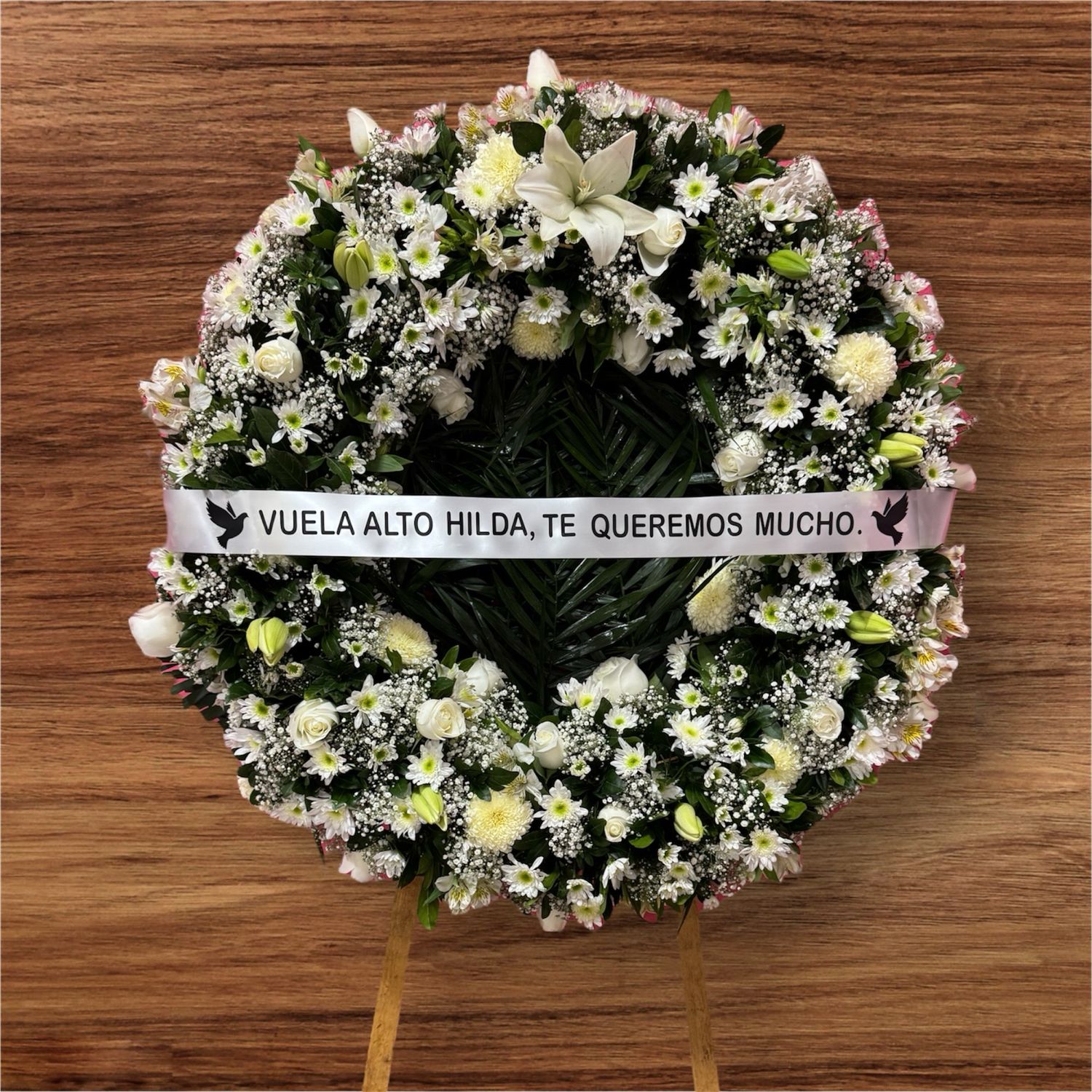 Corona Abrazo de paz