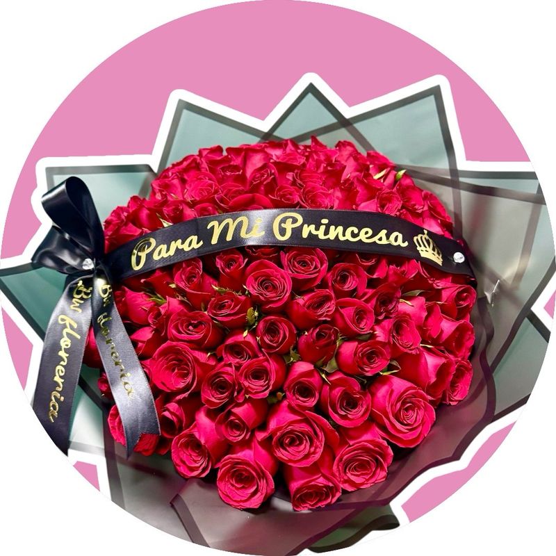 BOUQUET 100 rosas standar