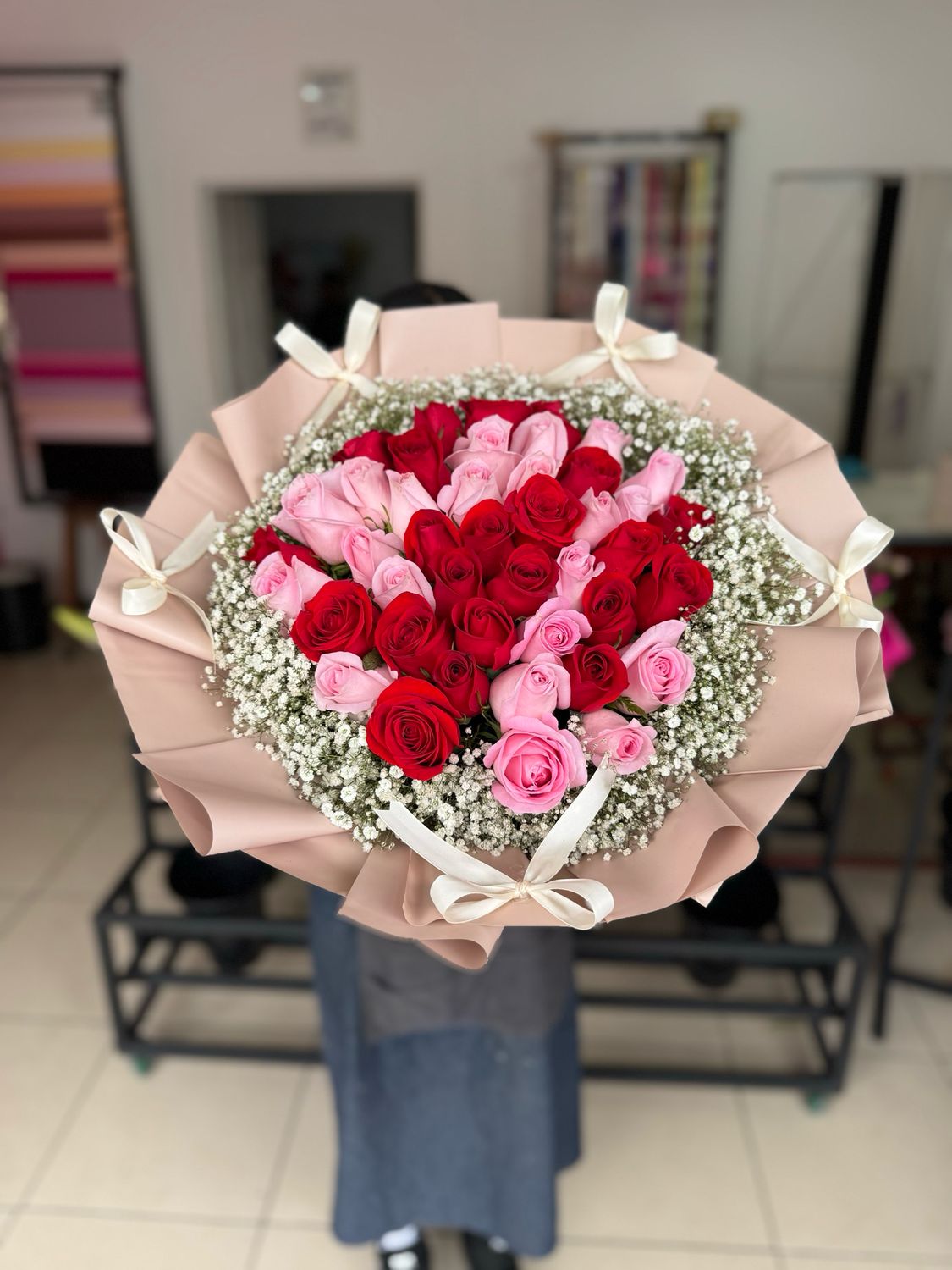 bouquet rosas mixtas
